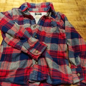 Boys Oshkosh flannel shirt
